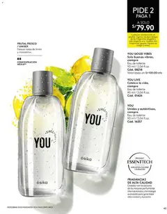 Vista previa de folleto Ésika - Campaña 5 de la Ésika válido desde 21.02.2026 | Página: 43 | Productos: EAU de Toilette