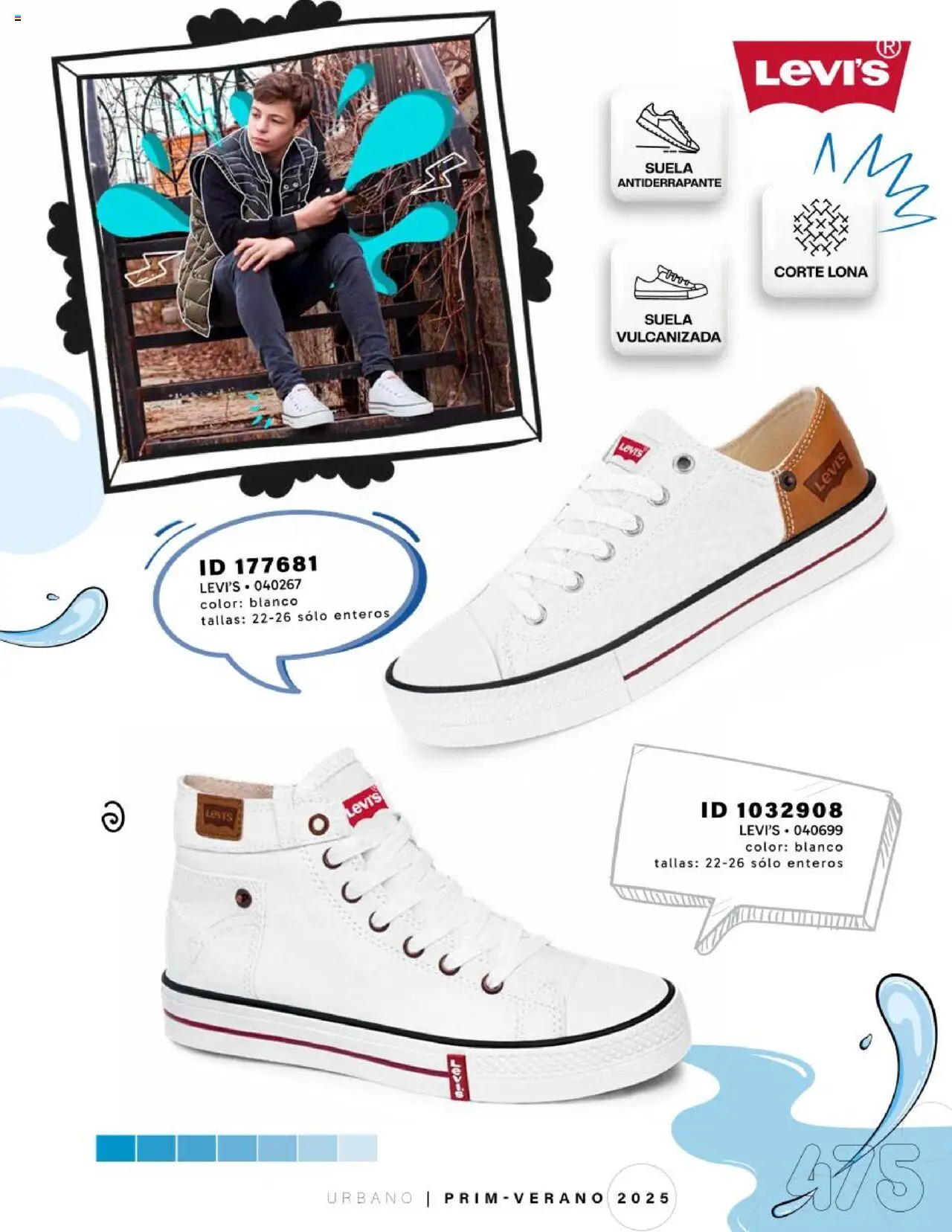Nuevas ofertas de Price Shoes válidas en toda la República Mexicana desde el 24.01.2025. ¡Encuentra las mejores ofertas en Price Shoes catálogo Urbano! | Página: 475 | Productos: Lona