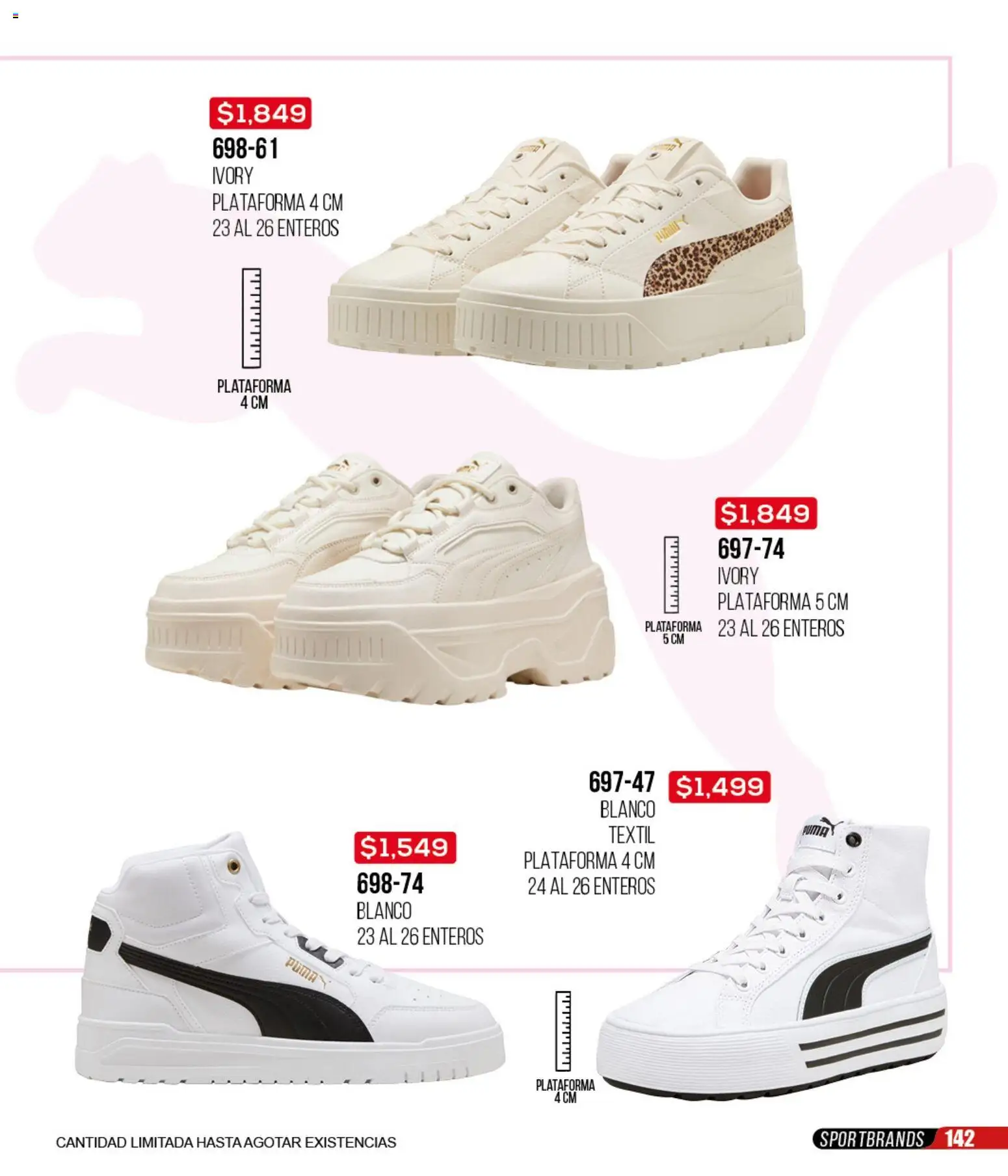 Nuevas ofertas de Cklass válidas en toda la República Mexicana desde el 18.03.2026. ¡Encuentra las mejores ofertas en Cklass catálogo Liquidación total calzado! | Página: 143