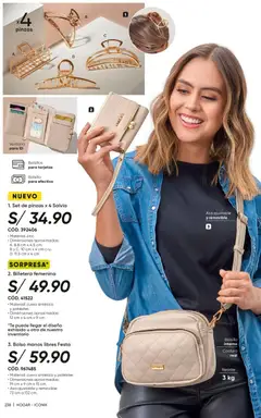 Vista previa de folleto Azzorti catálogo  - Campaña 6 de la Azzorti válido desde 09.03.2026 | Página: 240 | Productos: Bolso, Billetera