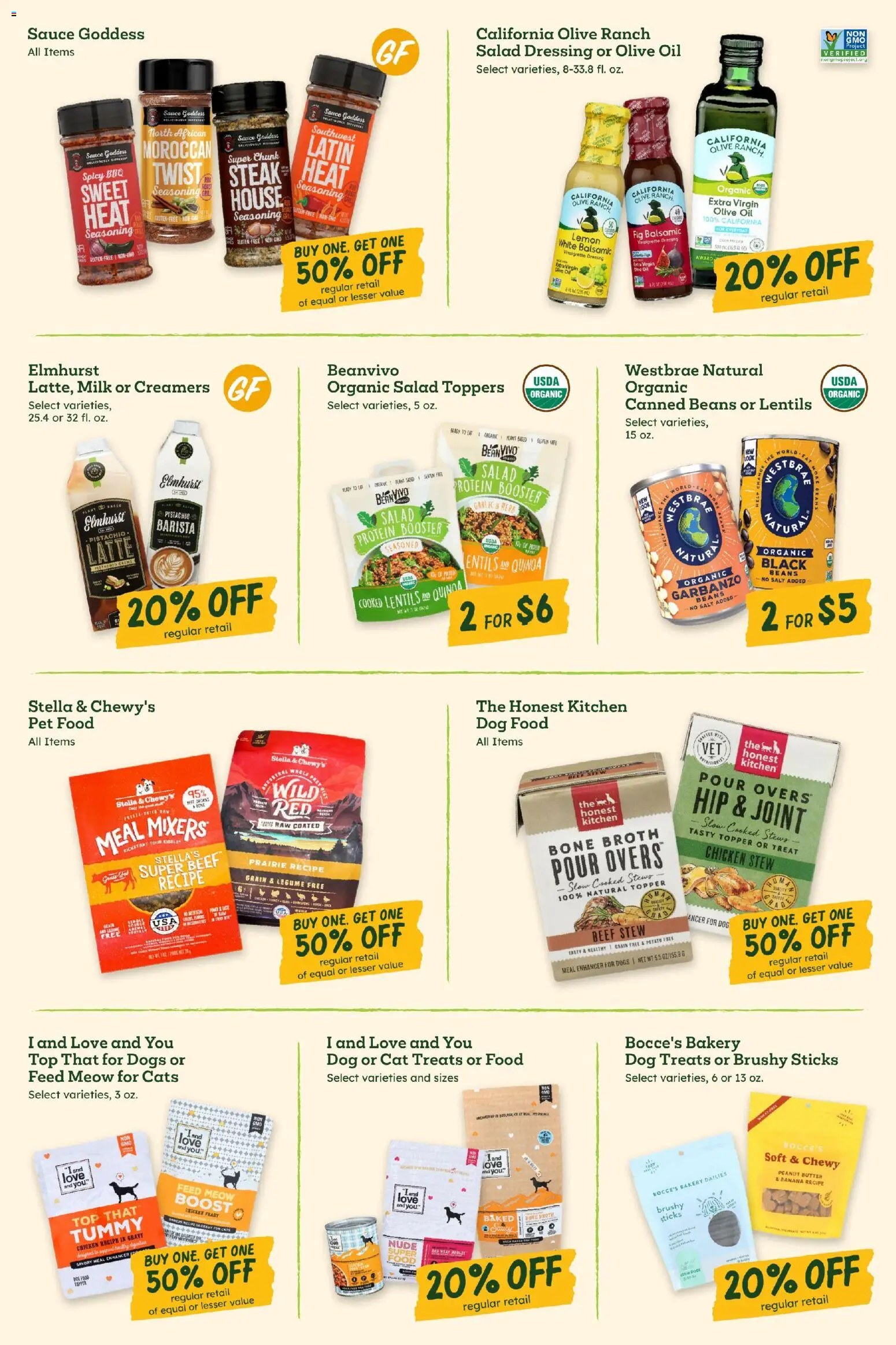 Sprouts Monthly Ad - valid from 29.04.2026 | Page: 19 | Products: Bakery, Dog Treats, Dog Food, Butter
