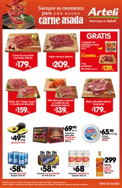 Vista previa de Arteli folleto Carnes Suc. Arteli Express, nuevo folleto de la tienda, válido en México a partir del 17.10.2025