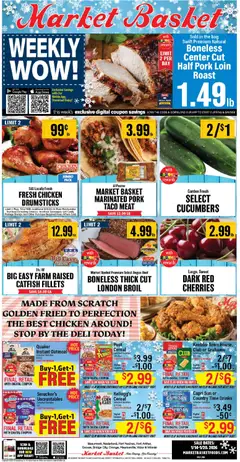 Preview of Market Basket weekly ads valid from 14.01.2026