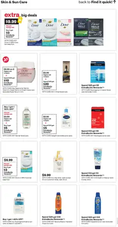 CVS Pharmacy Weekly Ad - valid from 27.07.2025 | Page: 13 | Products: Sunscreen, Soap, Healing Ointment, Body Wash