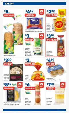 Foodland catalogue - valid from 27.08.2025 | Page: 8 | Products: Squash, Sausage, Lime, Bakery