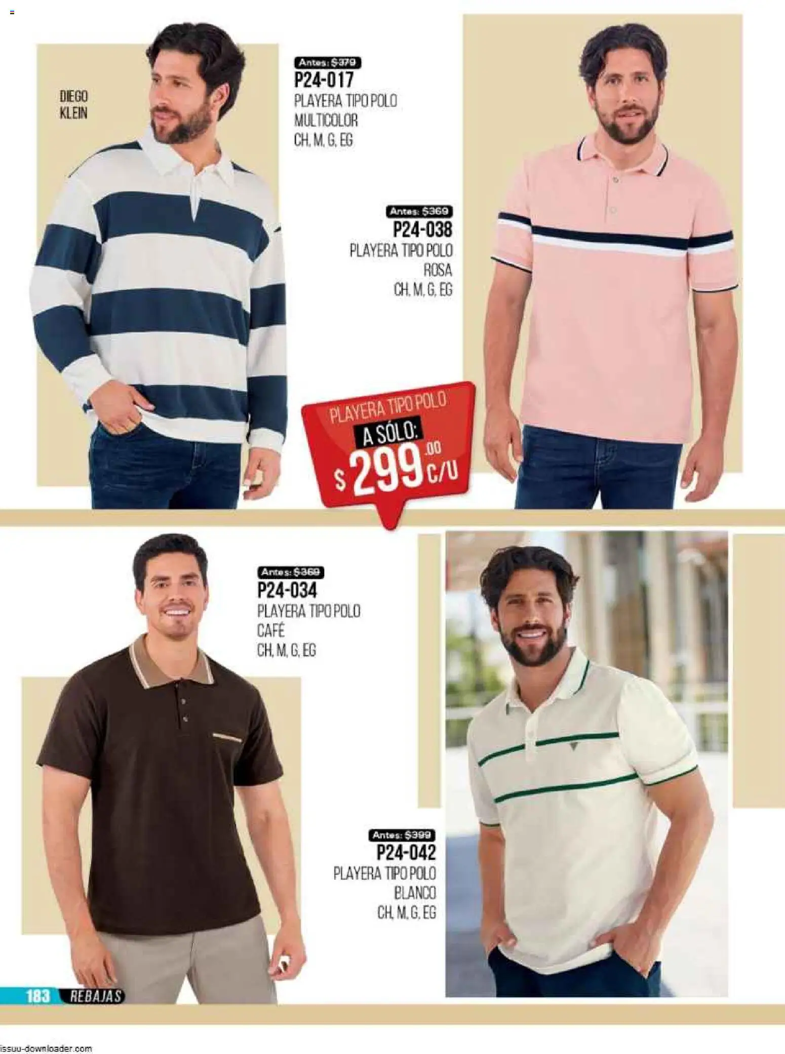 Nuevas ofertas de Cklass válidas en toda la República Mexicana desde el 31.10.2025. ¡Encuentra las mejores ofertas en Cklass catálogo Super Rebajas Ropa! | Página: 186 | Productos: Café, Playera