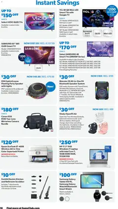 Preview of Sam's Club weekly ads valid from 29.04.2026 | Page: 18