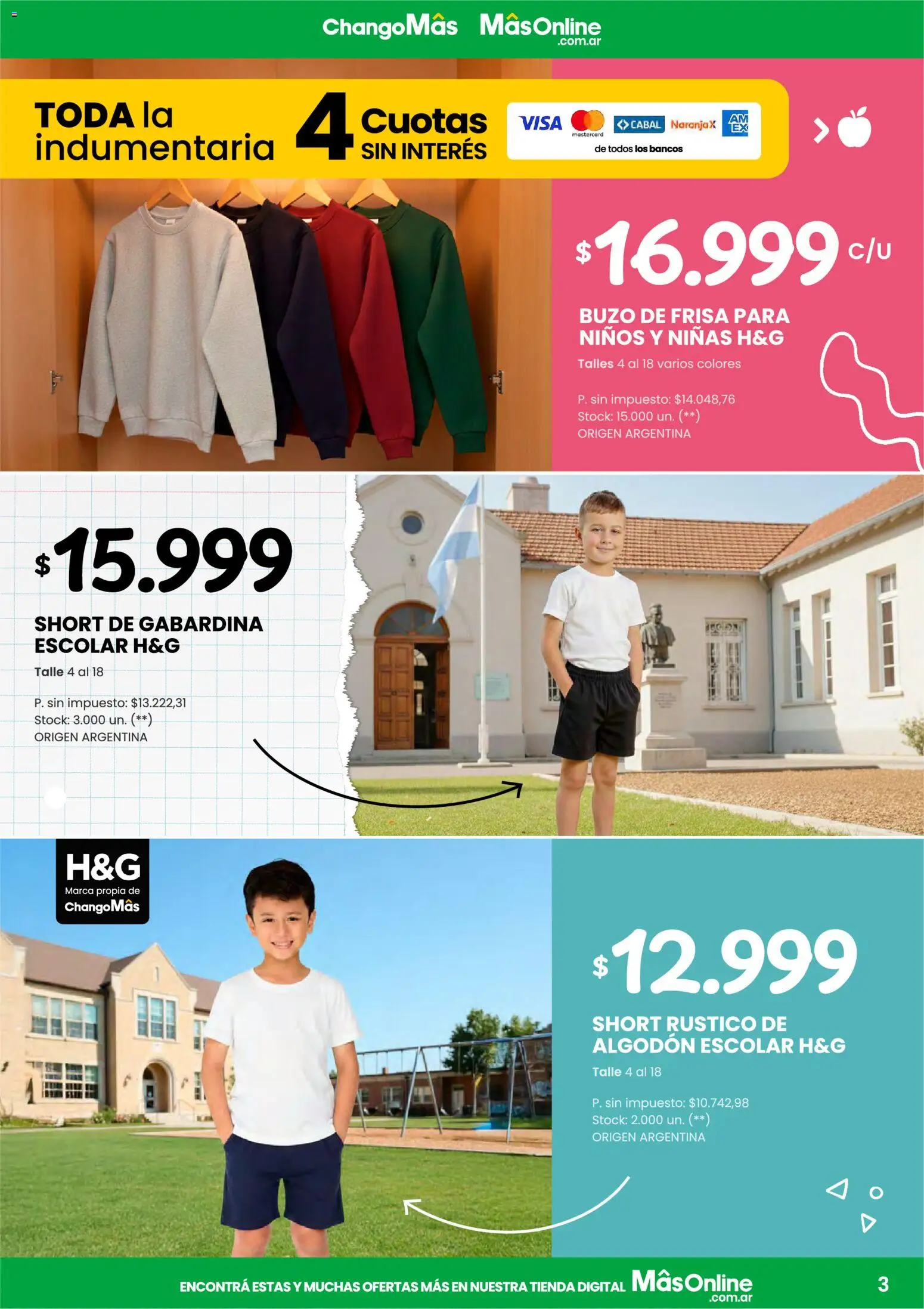 Changomas ofertas - VUELTA AL COLE  │ válido desde el 04.02.2026 | Página: 4