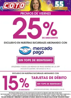 Vista previa Coto - Descuento válido desde el 03.10.2025