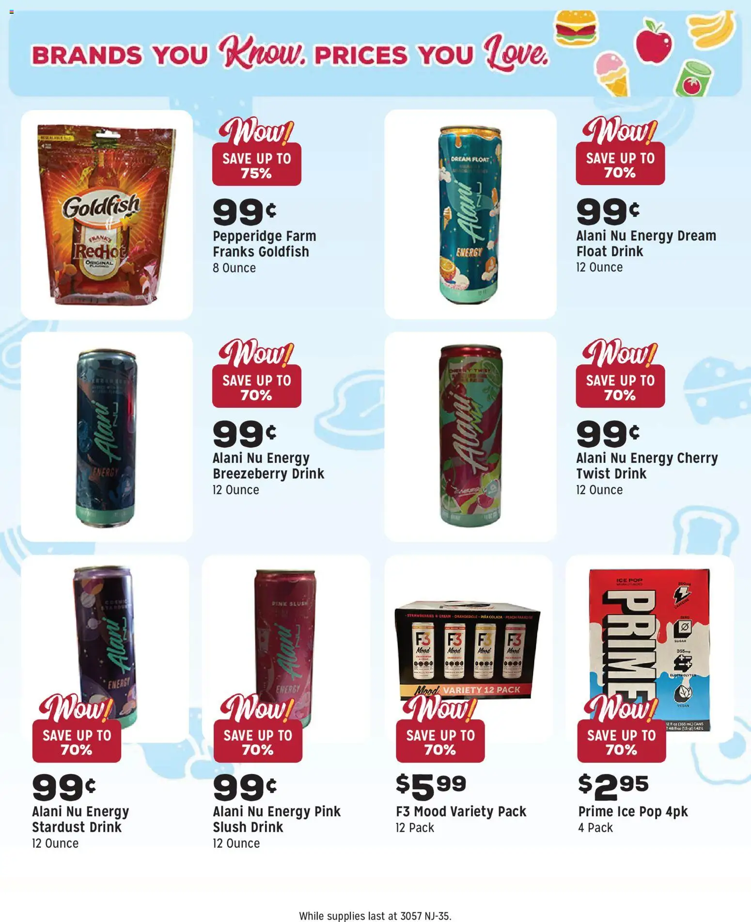 Grocery Outlet Weekly Ad - NJ - valid from 29.10.2025 | Page: 6 | Products: Strawberries, Cream, Peach