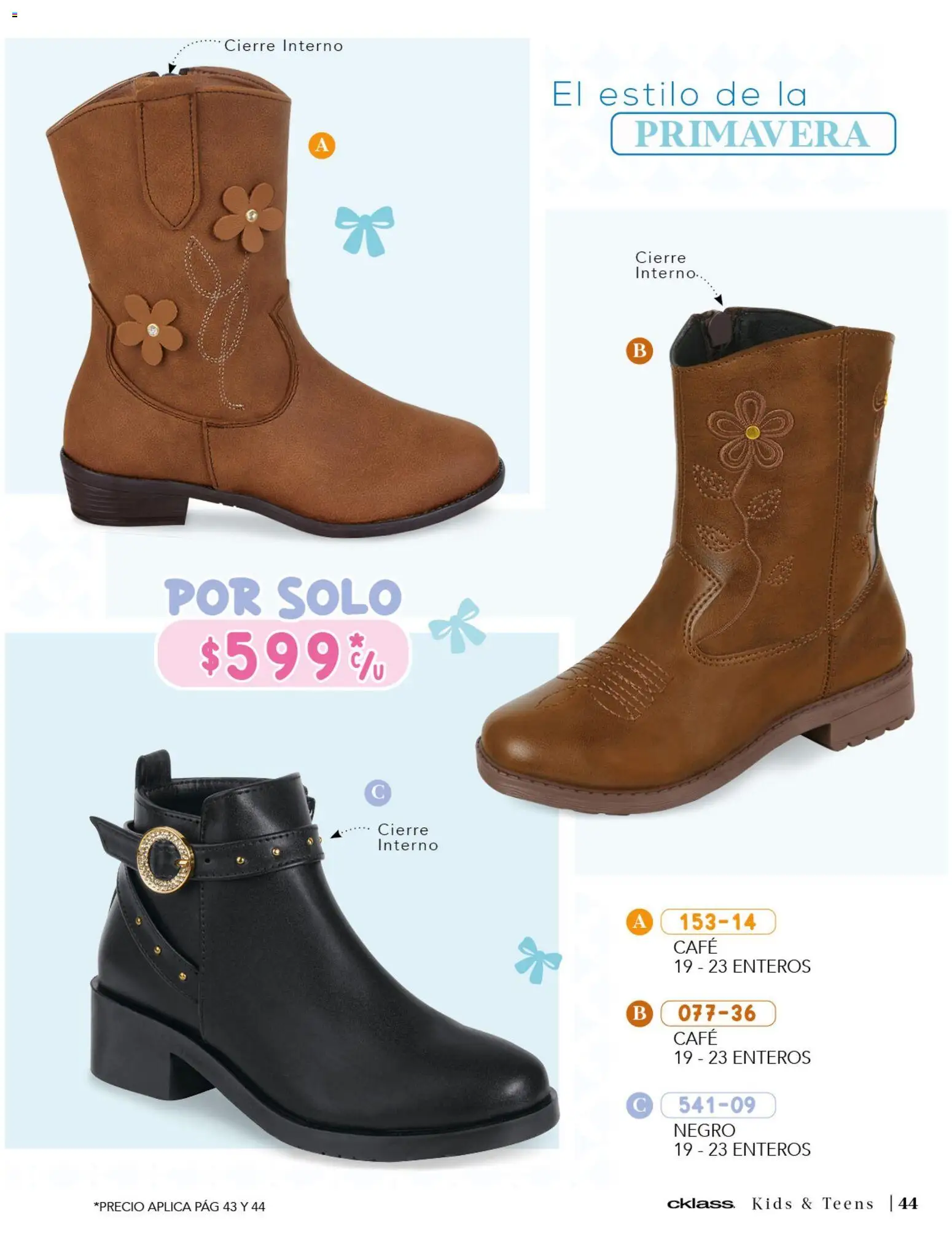 Nuevas ofertas de Cklass válidas en toda la República Mexicana desde el 02.01.2026. ¡Encuentra las mejores ofertas en Cklass catálogo Kids Niño! | Página: 132 | Productos: Café