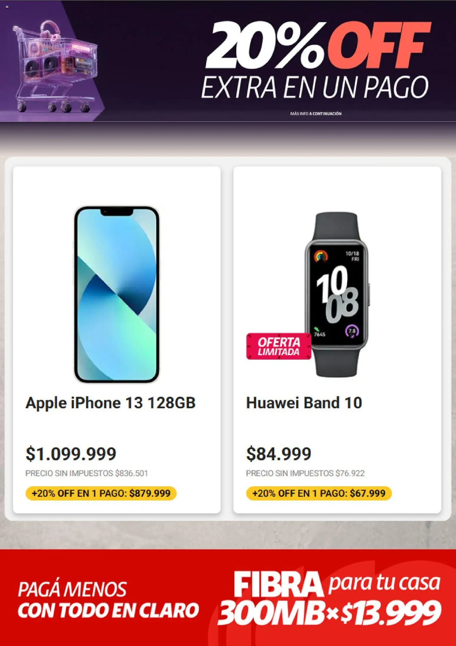 Claro catálogo │ válido desde el 26.02.2026 | Página: 3