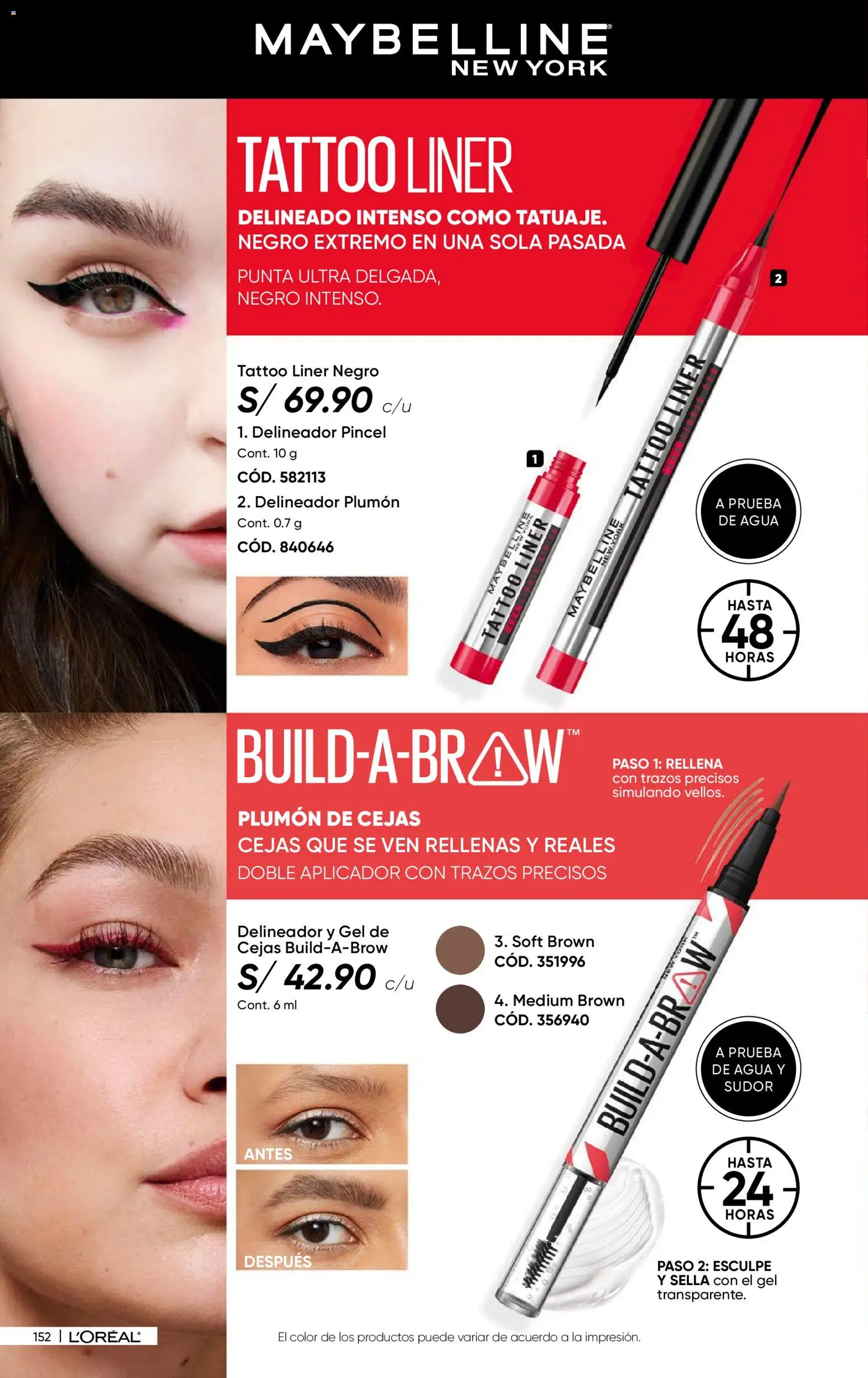 Catálogo Azzorti válido desde 24.11.2025 | Página: 154 | Productos: Delineador, Pincel