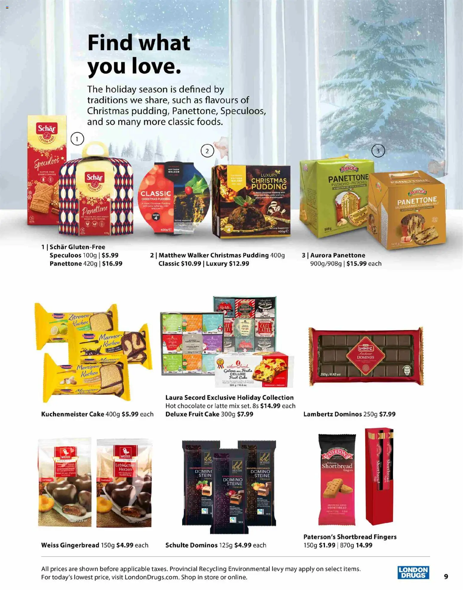 London Drugs flyer valid from 12.11.2025 | Page: 9 | Products: Cookies, Chocolate
