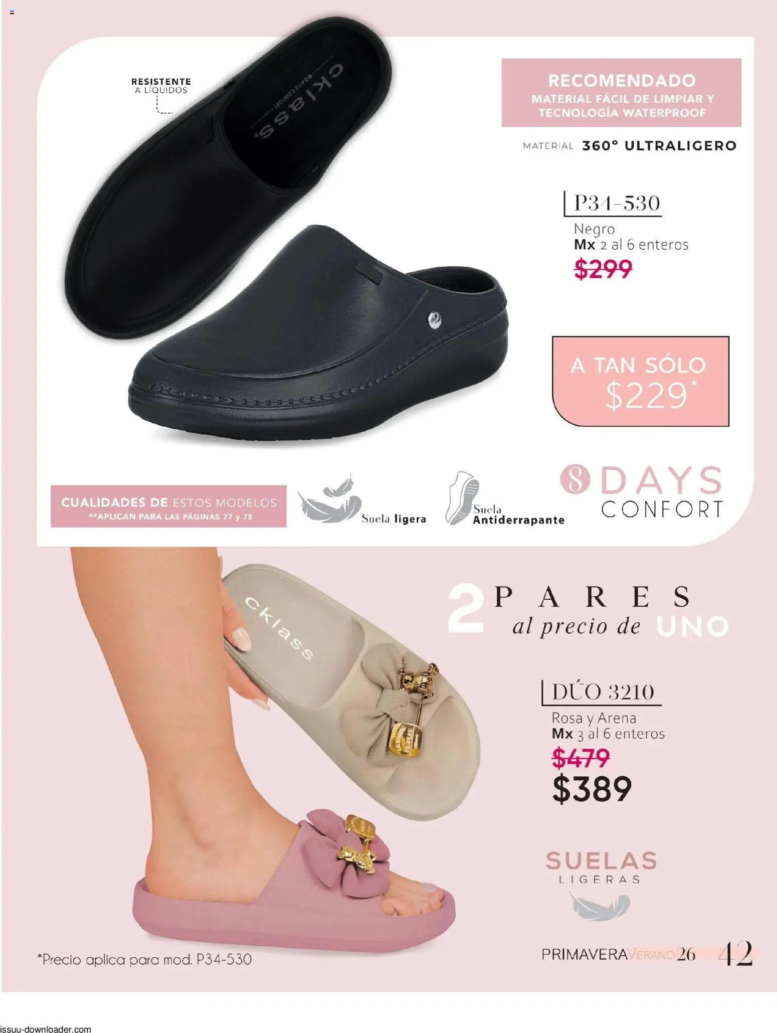 Nuevas ofertas de Cklass válidas en toda la República Mexicana desde el 26.01.2026. ¡Encuentra las mejores ofertas en Cklass catálogo Especial Calzado! | Página: 43