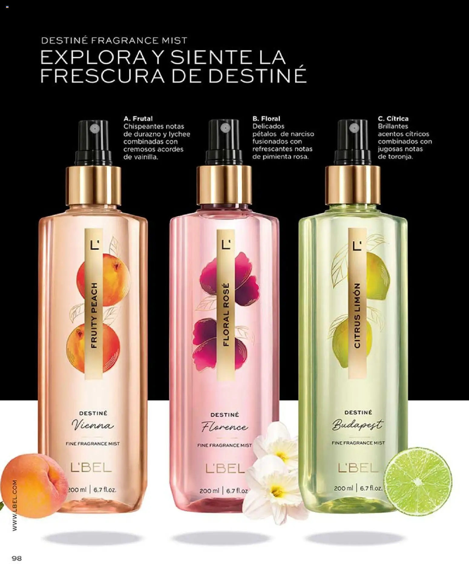 L'Bel Campaña 8 │ válido desde el 29.04.2026 | Página: 100 | Productos: Pimienta, Limón, Durazno