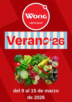 Vista previa de folleto Wong catálogo de la Wong válido desde 09.03.2026