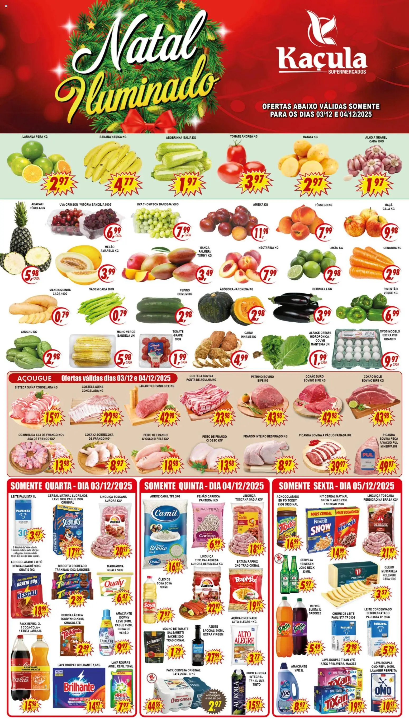 Kaçula Folheto - válido de 03.12.2025 | Página: 1