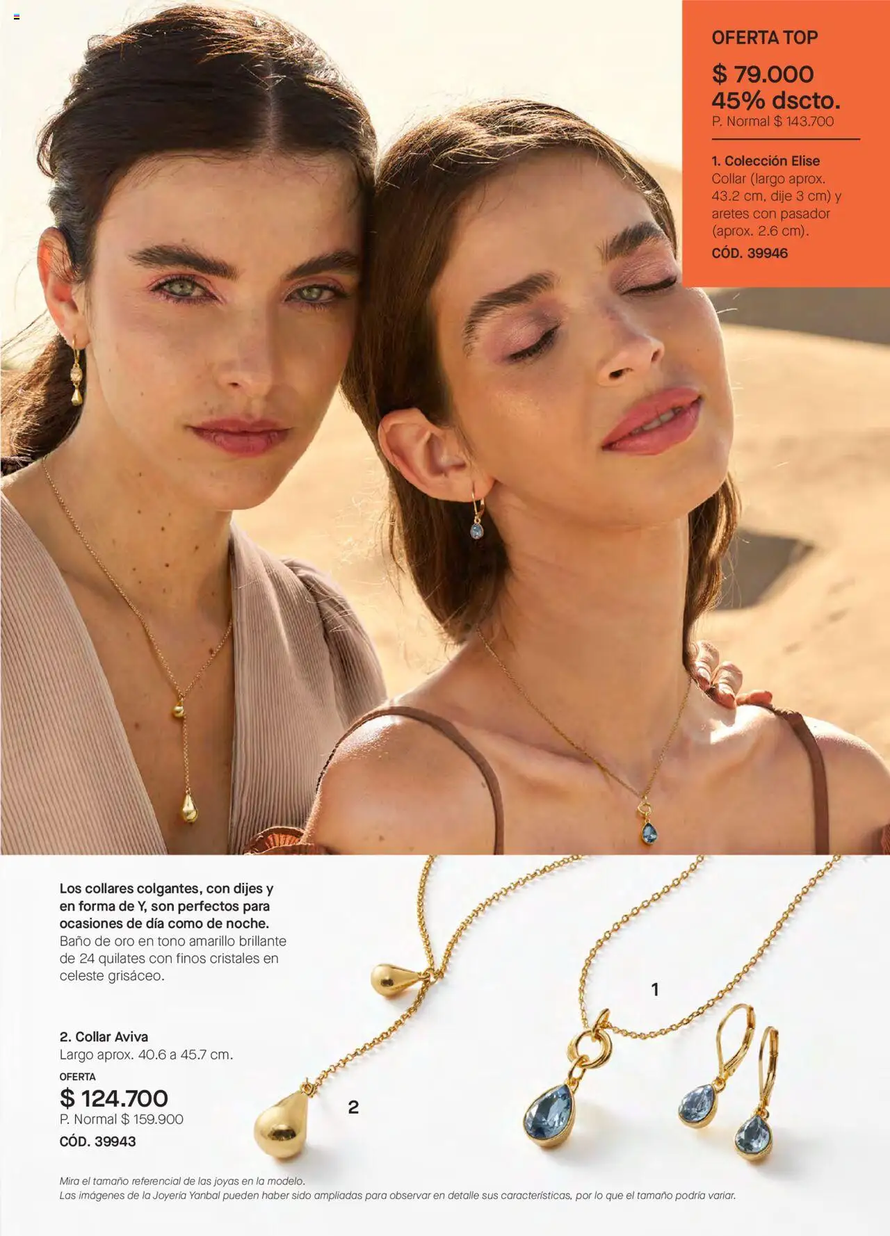 Yanbal revista - valida desde el 24.05.2025 | Página: 113 | Productos: Baño, Top, Collares, Dije