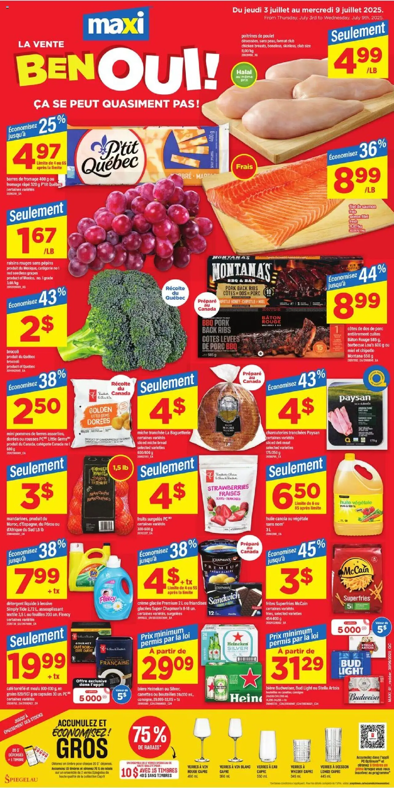 Maxi flyer valid from 03.07.2025 | Page: 1