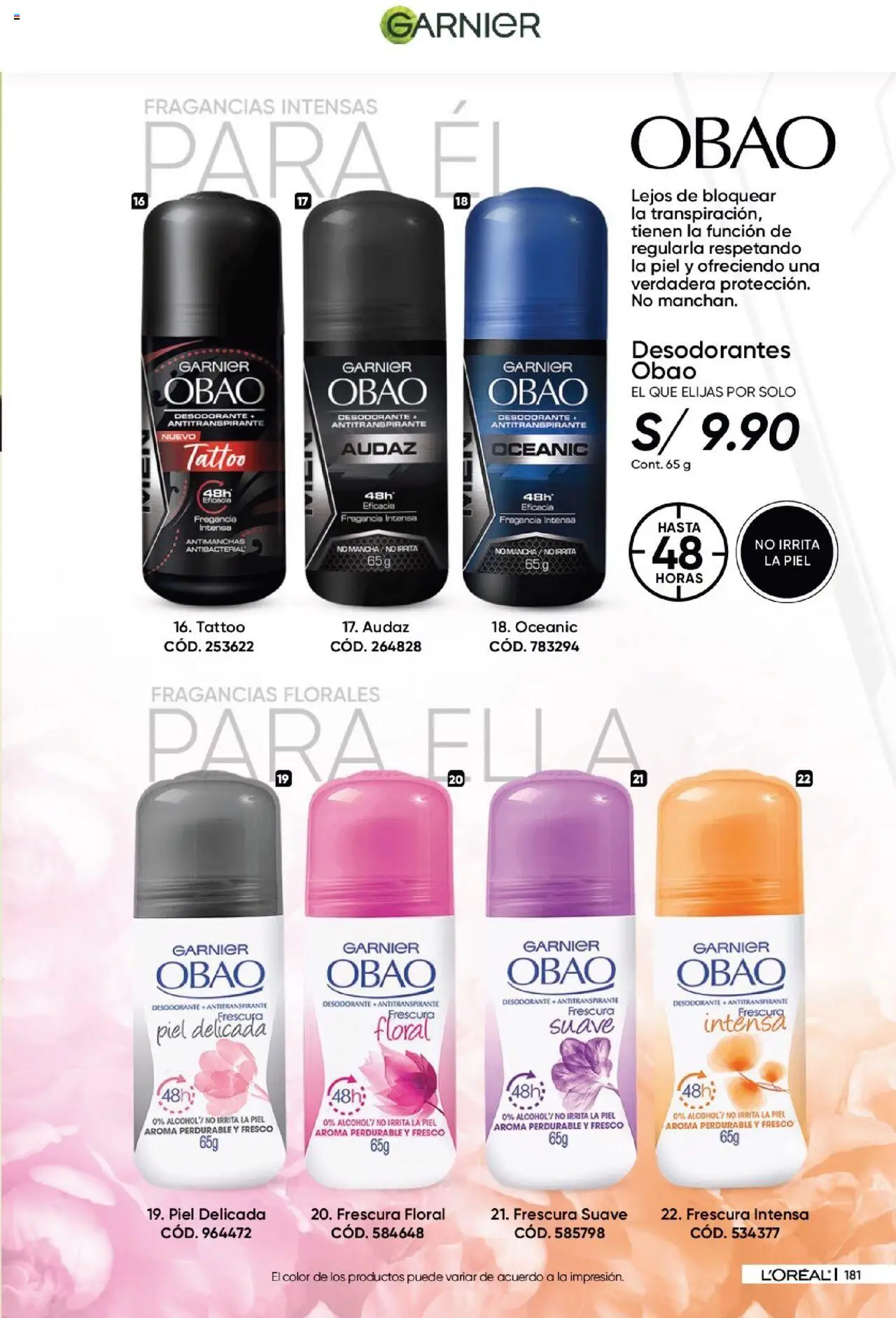 Catálogo Azzorti válido desde 28.05.2025 | Página: 183 | Productos: Desodorante, Antitranspirante, Fragancia