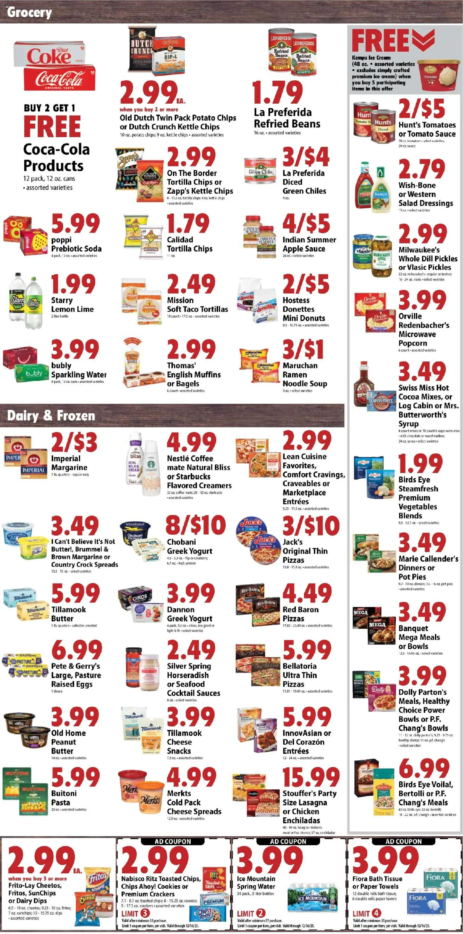 Festival Foods Weekly Ad - valid from 10.12.2025 | Page: 6 | Products: Milk, Butter, Cheese, Tomatoes