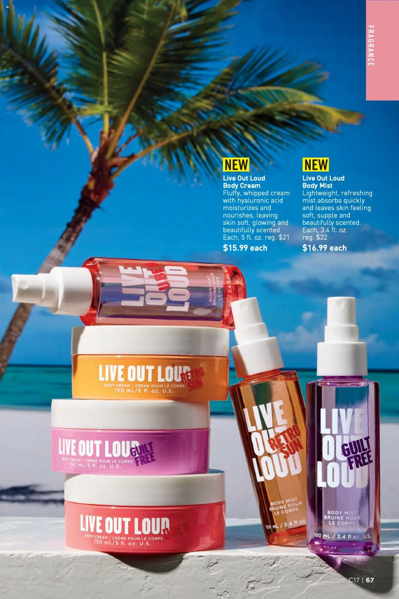 Avon Brochure - valid from 13.08.2025 | Page: 67 | Products: Fragrance, Body cream, Cream