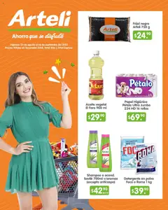 Vista previa de Arteli - Folleto Quincenal, nuevo folleto de la tienda, válido en México a partir del 24.08.2025