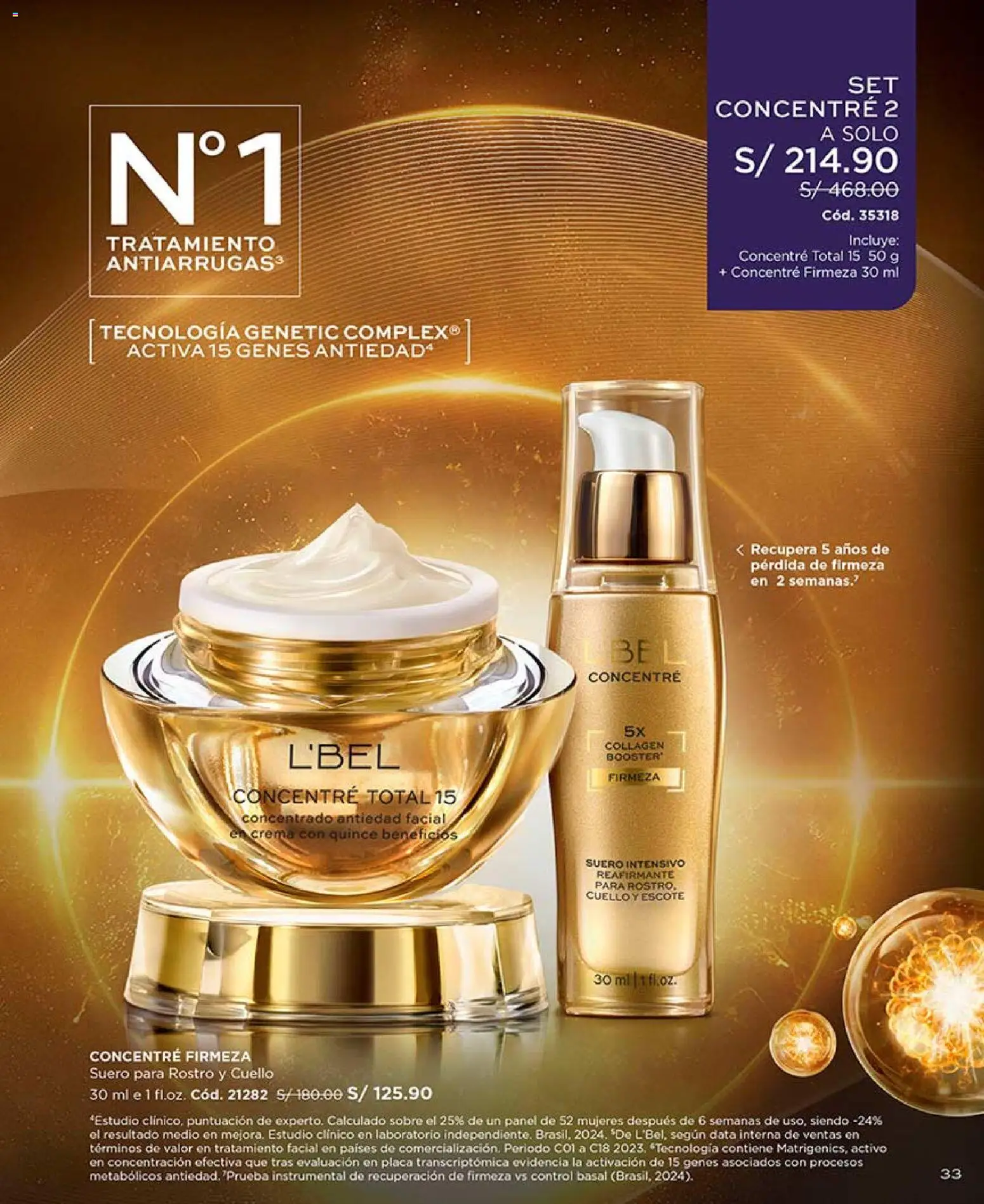 Catálogo L'Bel válido desde 04.04.2026 | Página: 33 | Productos: Crema