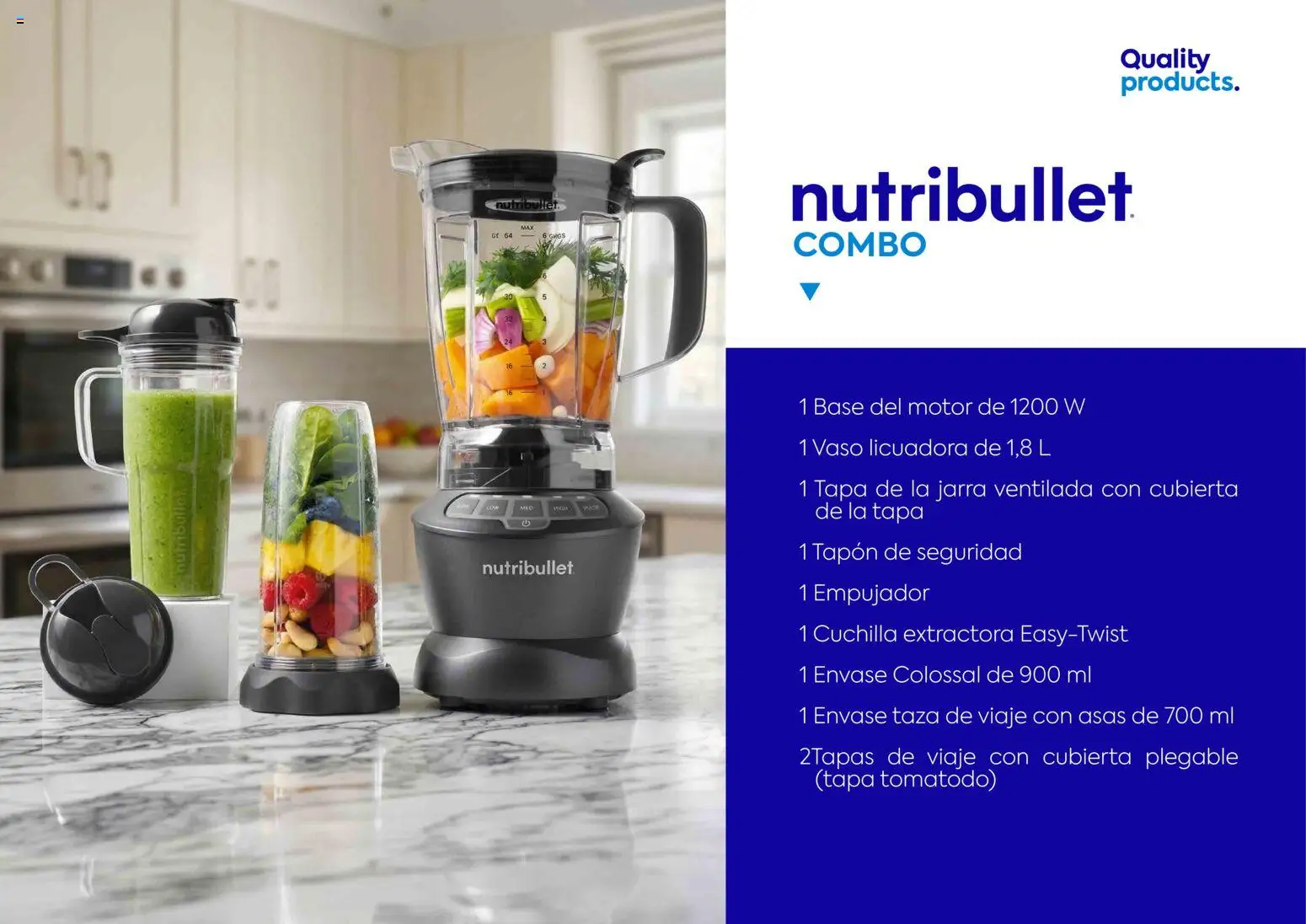 Catálogo Quality Products válido desde 01.04.2026 | Página: 15 | Productos: Licuadora