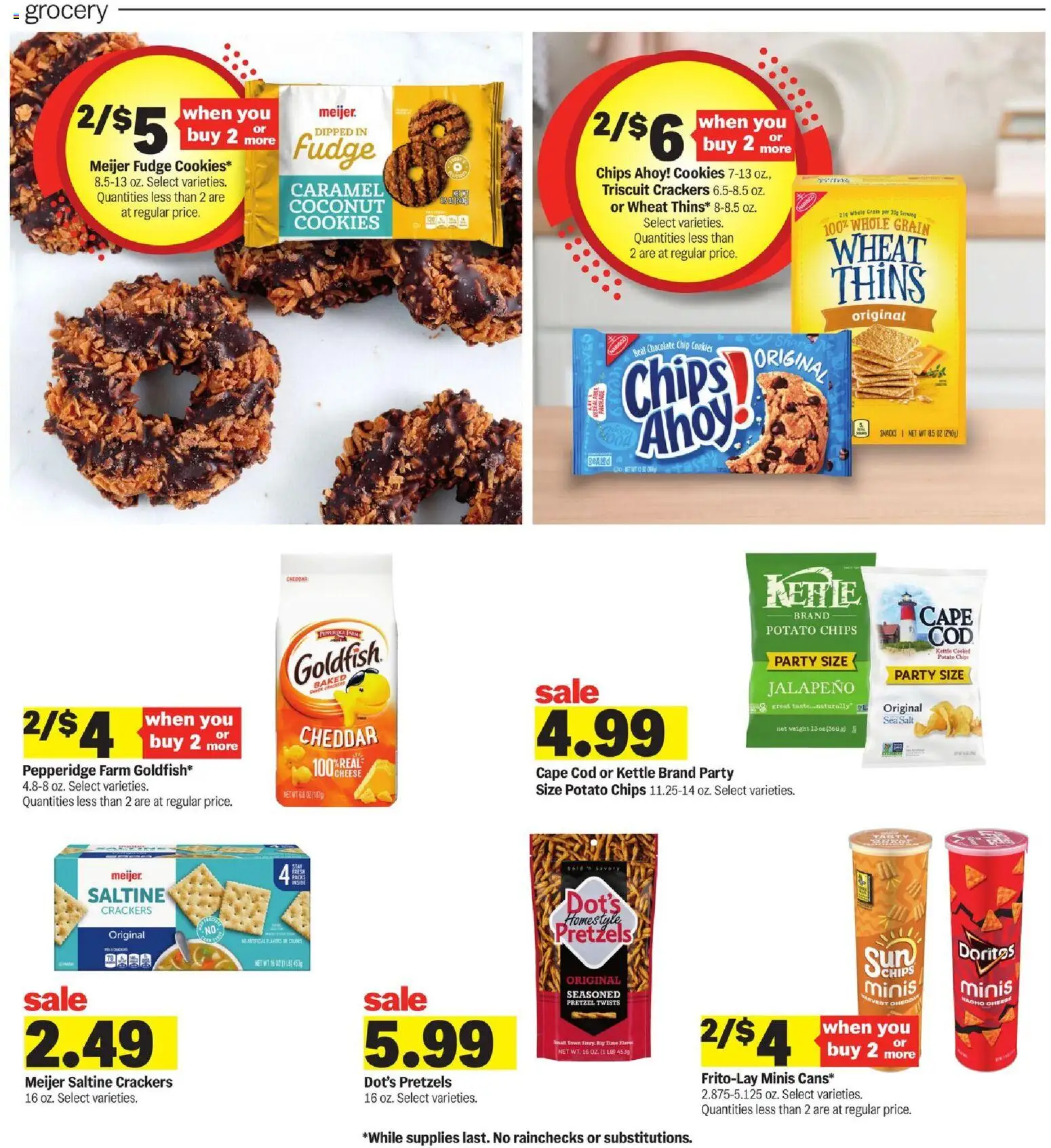 Meijer Weekly Ad - valid from 21.01.2026 | Page: 13 | Products: Cheese, Chocolate, Chips, Weight