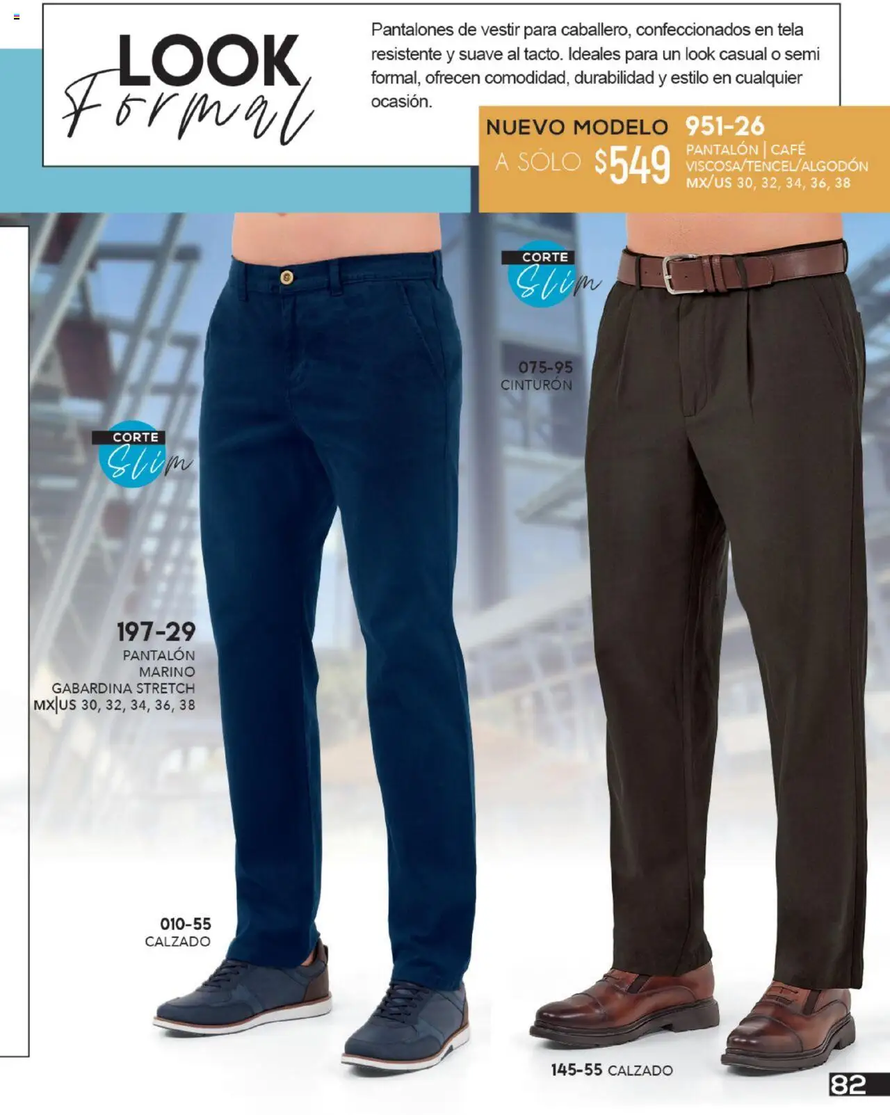 Nuevas ofertas de Cklass válidas en toda la República Mexicana desde el 14.07.2025. ¡Encuentra las mejores ofertas en Cklass catálogo Ropa Caballero! | Página: 83 | Productos: Pantalones, Cinturón, Café