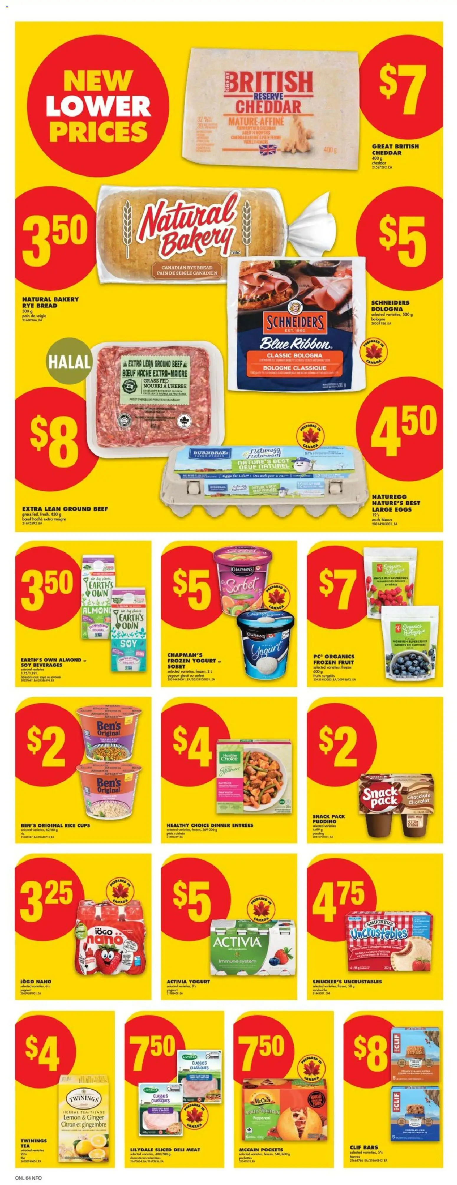 No Frills flyer valid from 01.01.2026 | Page: 11 | Products: Rice, Tea, Bakery, Pizza