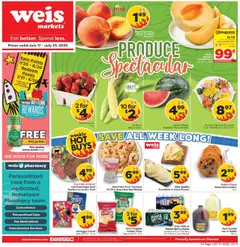 Preview of Weis weekly ads valid from 17.07.2025