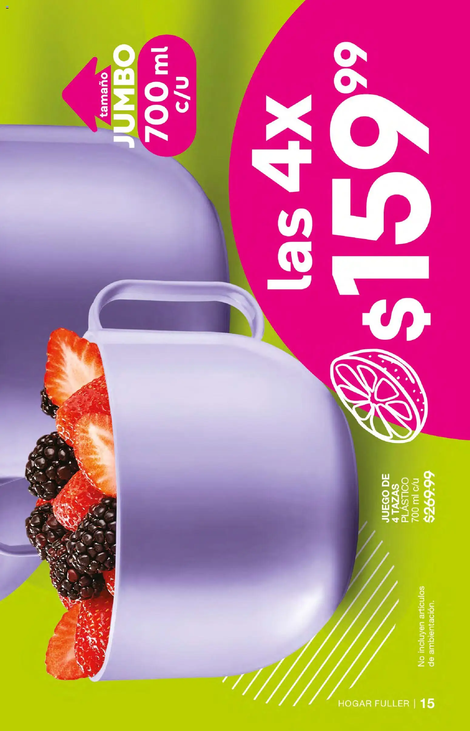 Nuevas ofertas de Fuller válidas en toda la República Mexicana desde el 21.01.2026. ¡Encuentra las mejores ofertas en Fuller campaña 21 2026! | Página: 15 | Productos: Juego