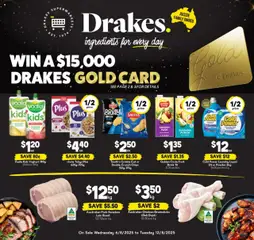 Preview of Drakes Catalogue QLD - valid from 06.08.2025