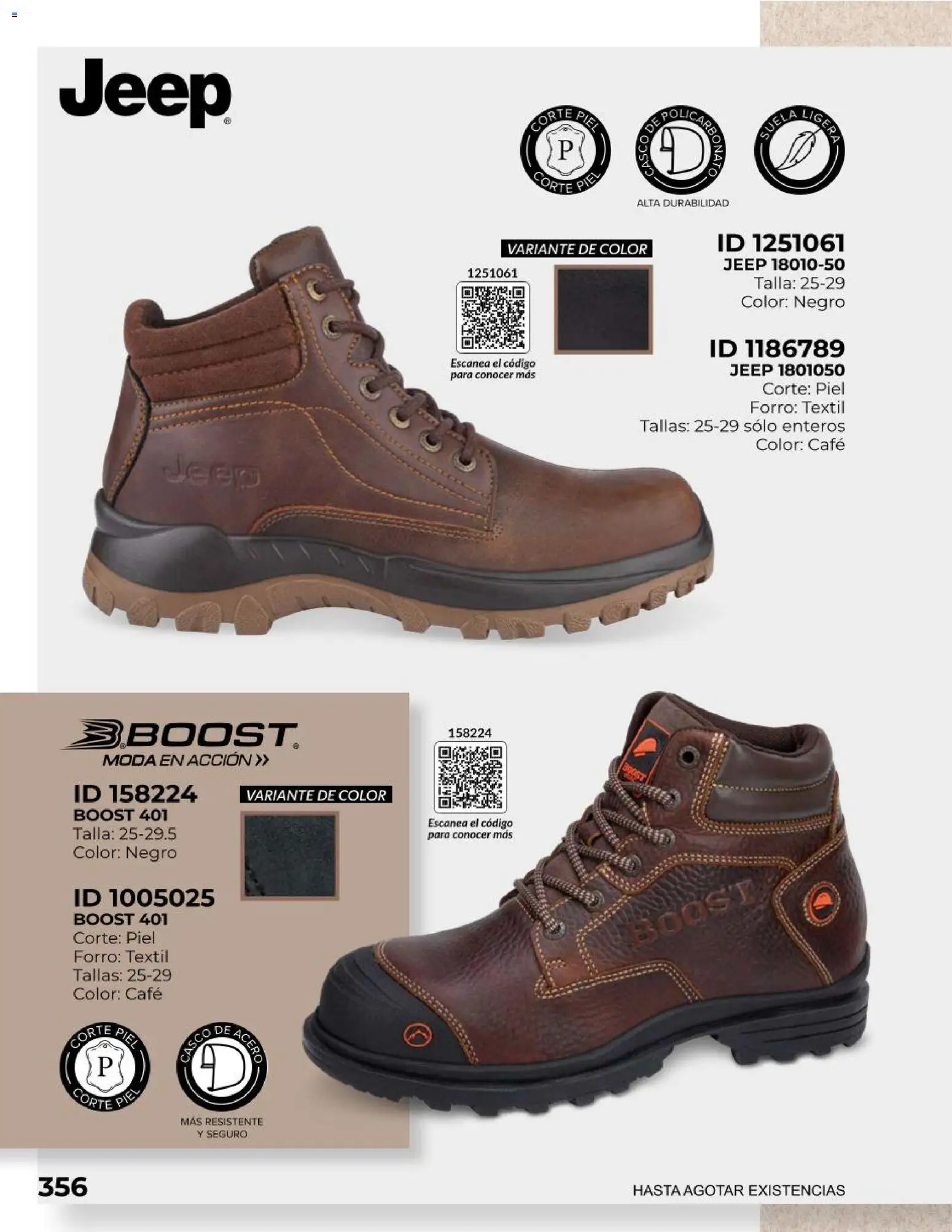 Nuevas ofertas de Price Shoes válidas en toda la República Mexicana desde el 27.10.2025. ¡Encuentra las mejores ofertas en Price Shoes catálogo Todo en uno! | Página: 356 | Productos: Café