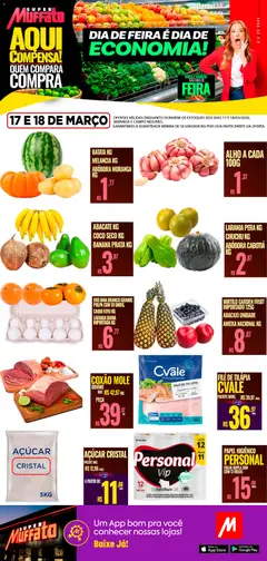 Super Muffato ofertas Feira - Pré-Visualização do folheto da loja Super Muffato, válido de 17.03.2026