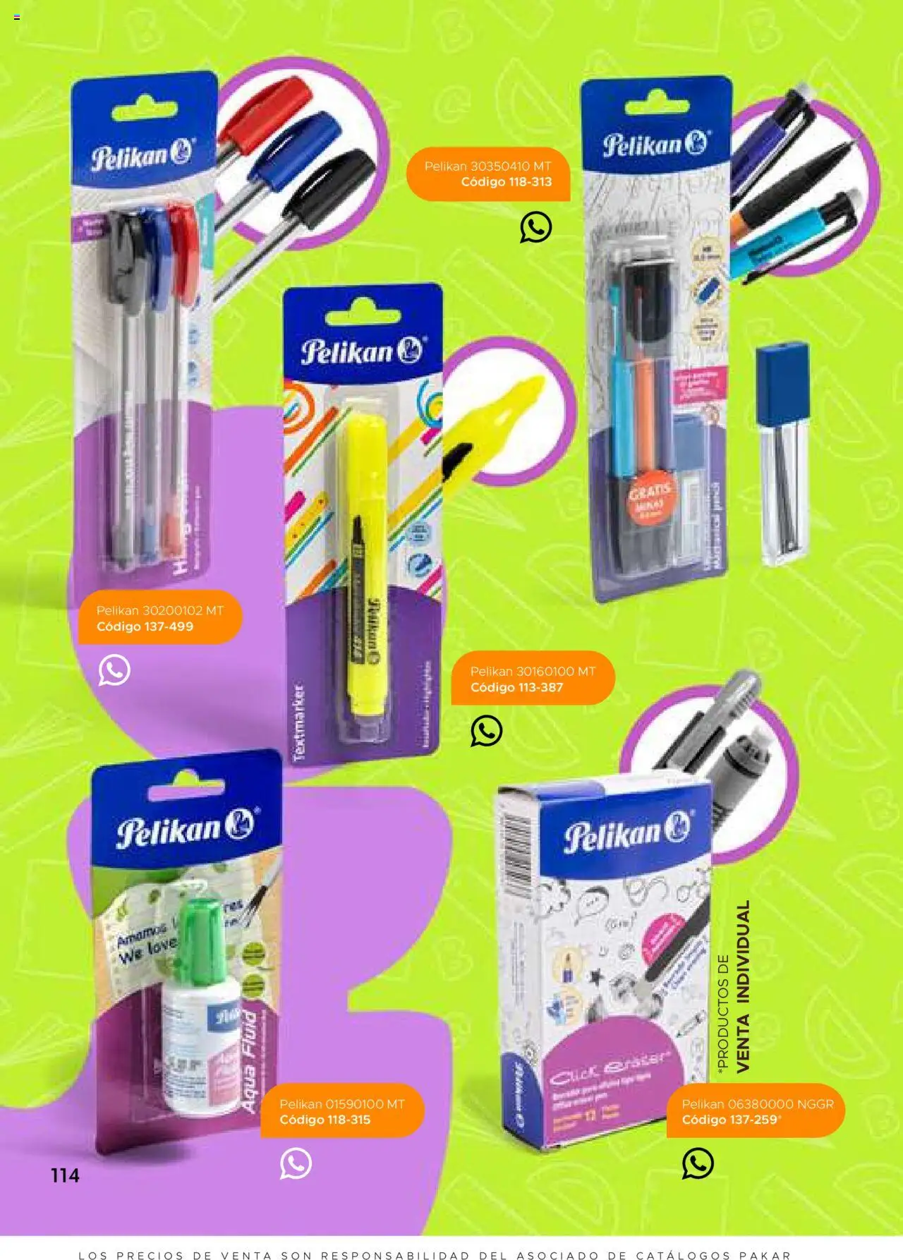 Nuevas ofertas de SC Pakar válidas en toda la República Mexicana desde el 24.07.2025. ¡Encuentra las mejores ofertas en SC Pakar - Catálogo Nina otoño / invierno! | Página: 114