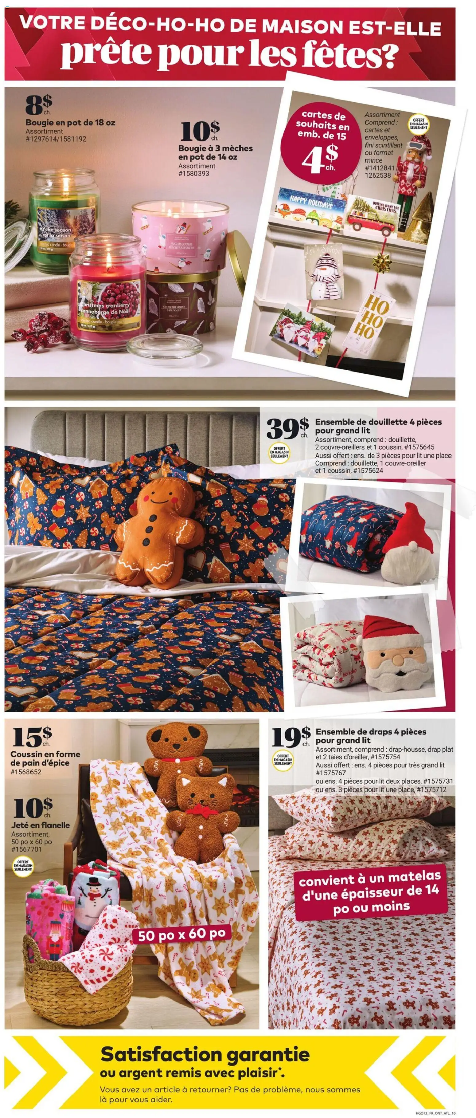 Giant Tiger flyer valid from 29.10.2025 | Page: 12 | Products: Bed, Blanket