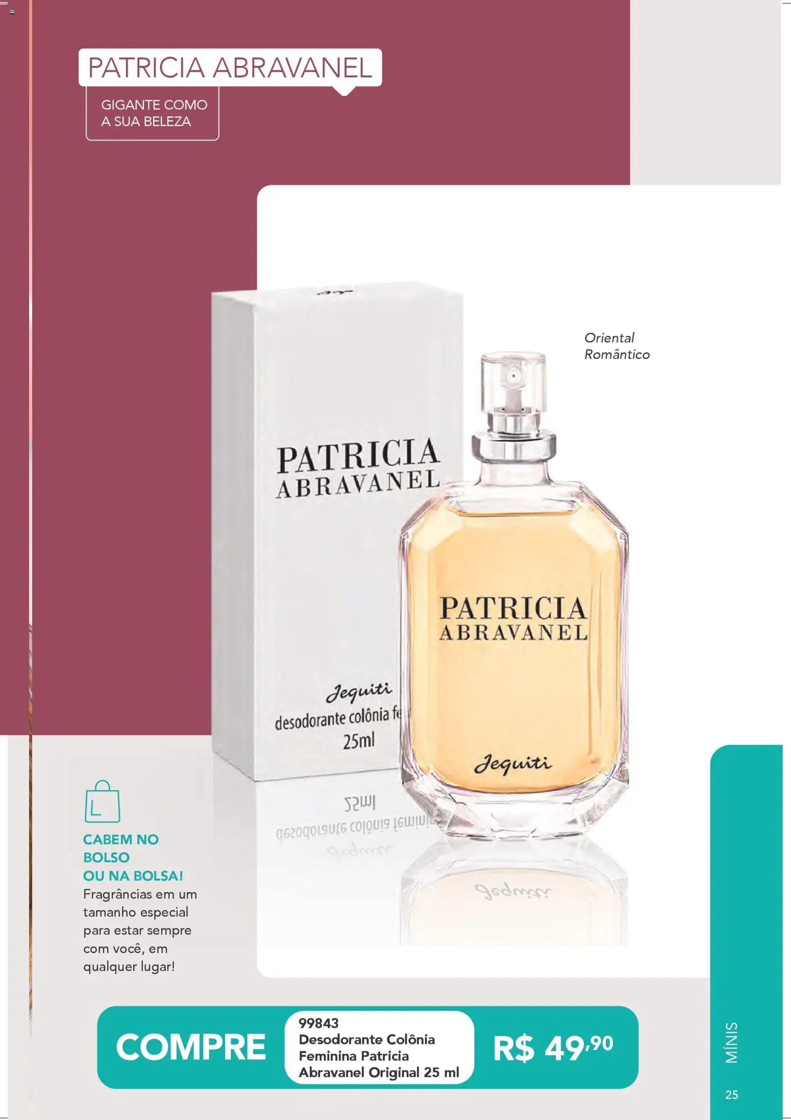 Jequiti Folheto - válido de 28.03.2026 | Página: 25 | Produtos: Desodorante, Bolsa