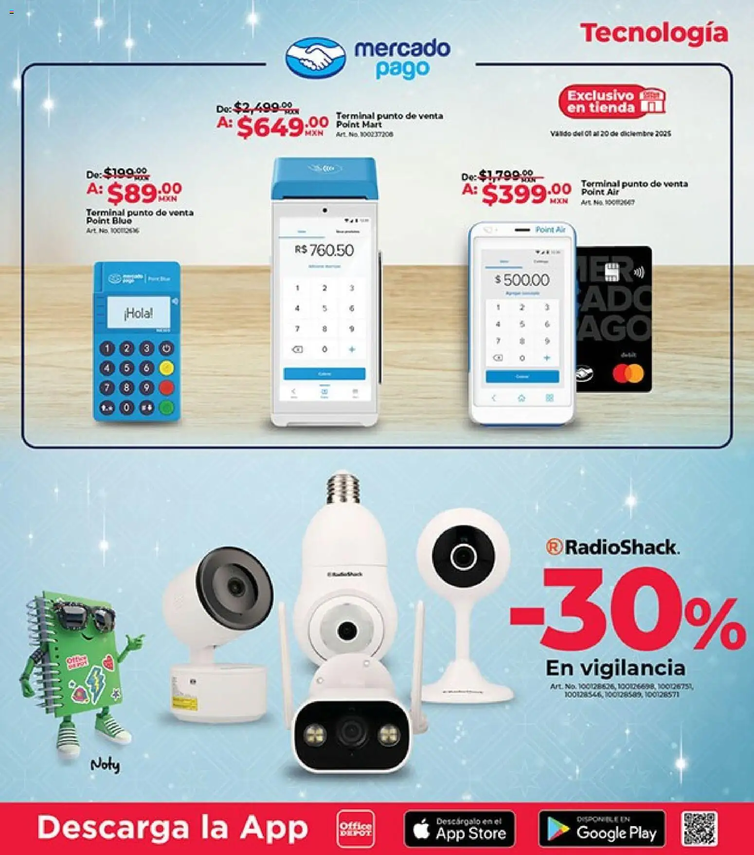 Nuevas ofertas de Office Depot válidas en toda la República Mexicana desde el 01.12.2025. ¡Encuentra las mejores ofertas en Office Depot catálogo! | Página: 3