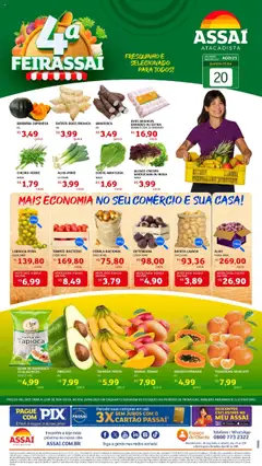 Encarte Assaí Atacadista - RR - Pré-Visualização do folheto da loja Assaí Atacadista, válido de 20.08.2025