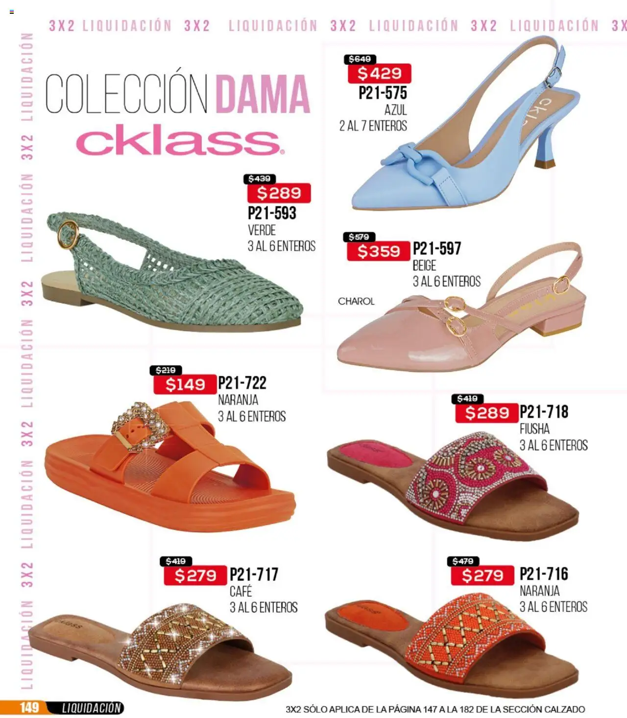 Nuevas ofertas de Cklass válidas en toda la República Mexicana desde el 09.09.2025. ¡Encuentra las mejores ofertas en Cklass - Catálogo Liquidacion Calzado! | Página: 150 | Productos: Café