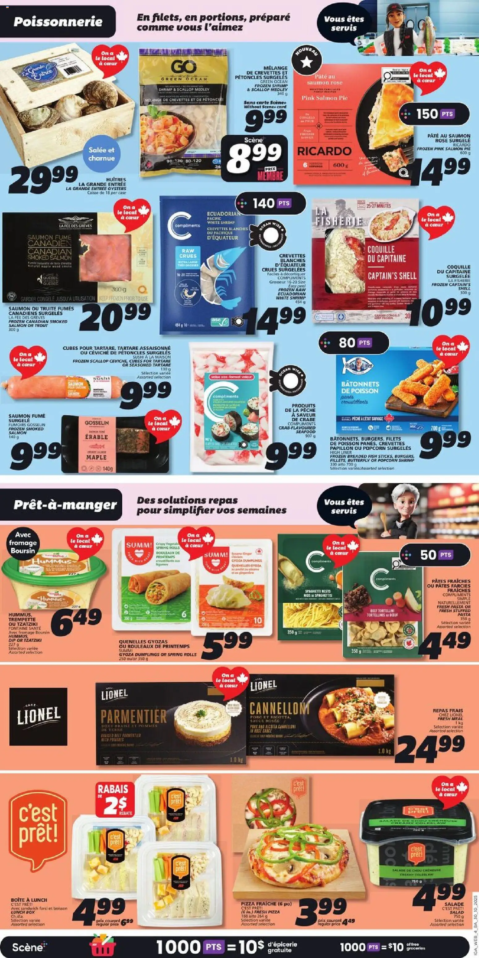 IGA flyer valid from 30.10.2025 | Page: 6 | Products: Beef, Salad, Case, Pizza