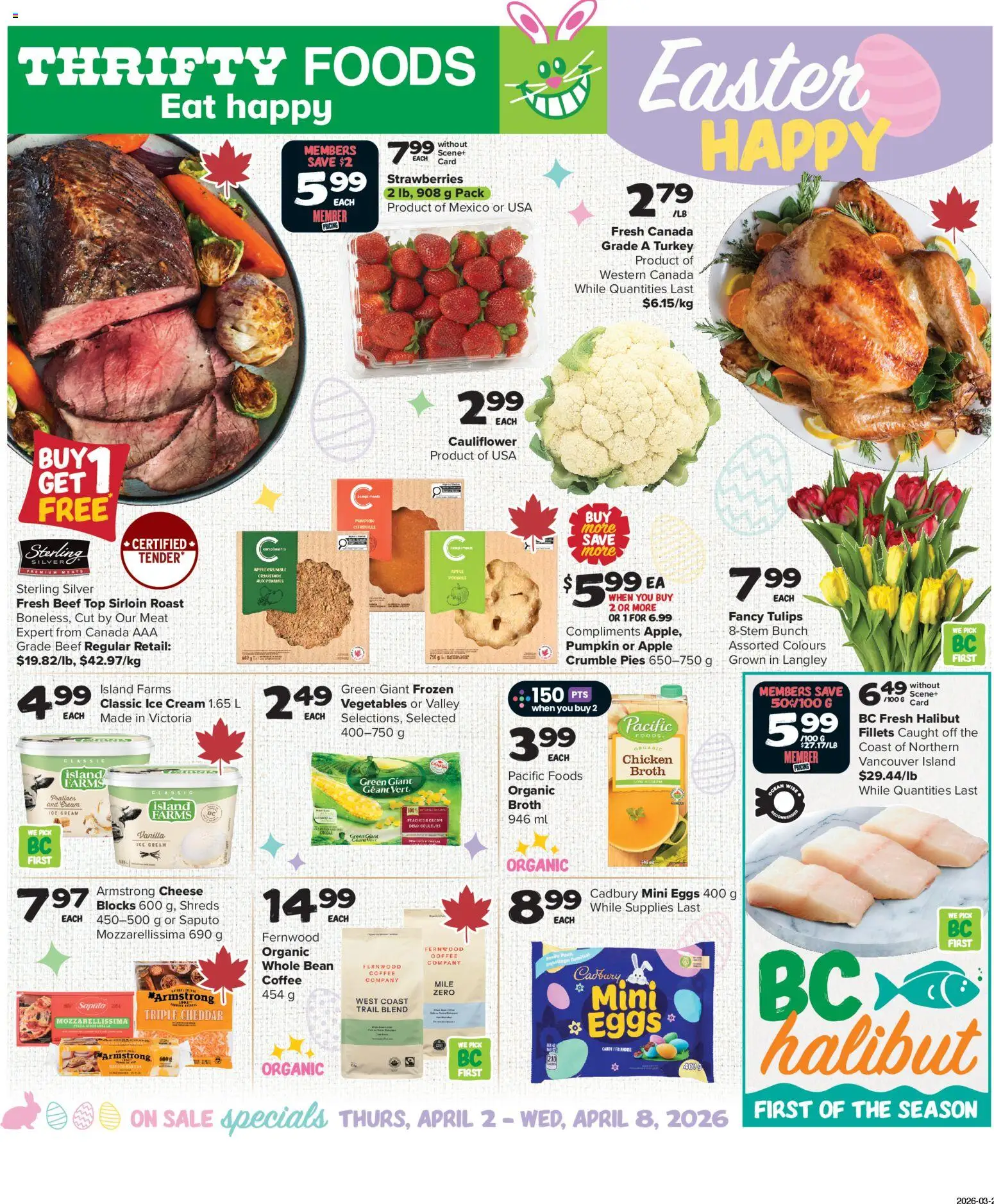 Thrifty Foods flyer valid from 02.04.2026 | Page: 1