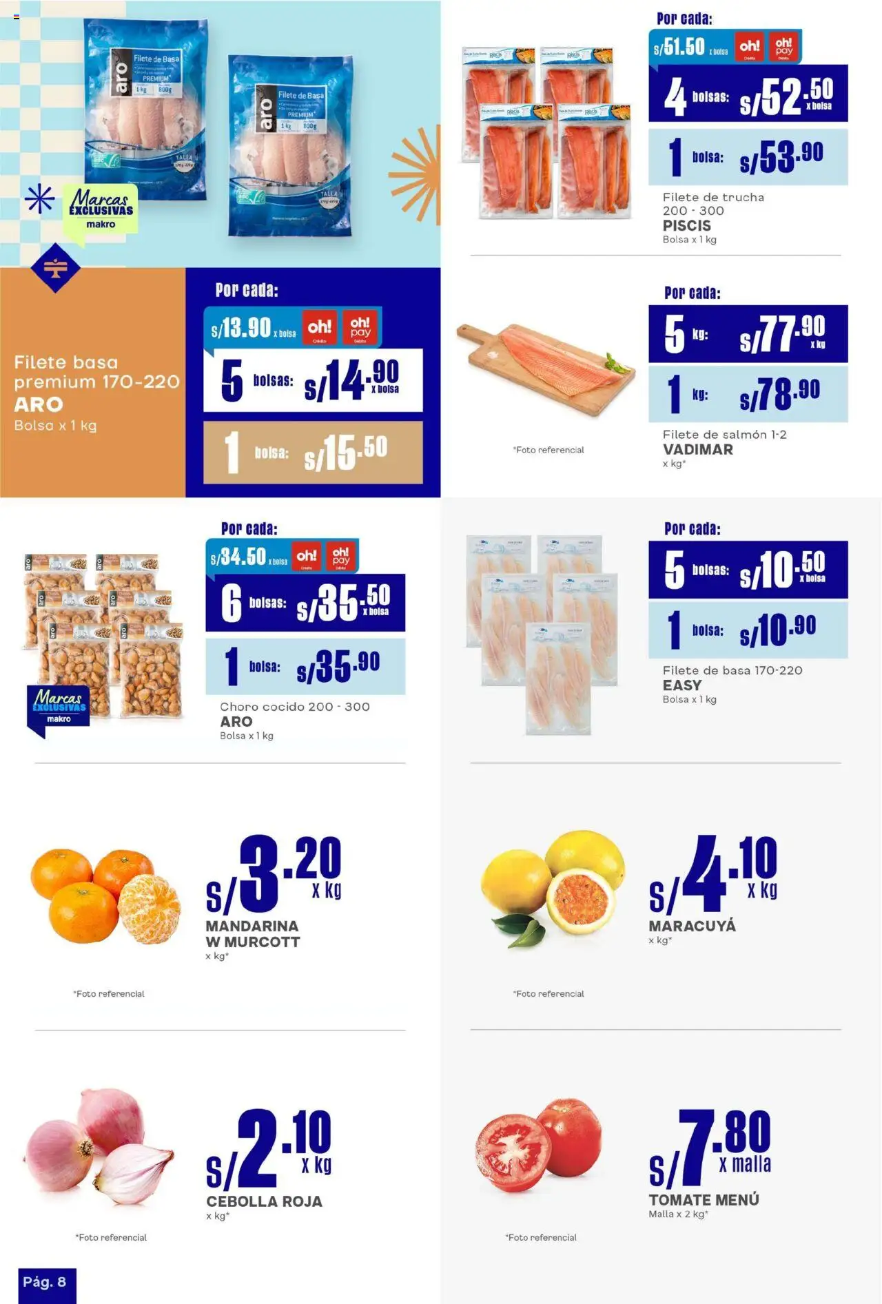 Catálogo Makro válido desde 14.08.2025 | Página: 8 | Productos: Bolsa