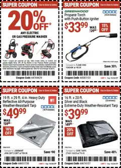 Preview of Harbor Freight weekly ads valid from 13.10.2025 | Page: 12 | Products: Washer