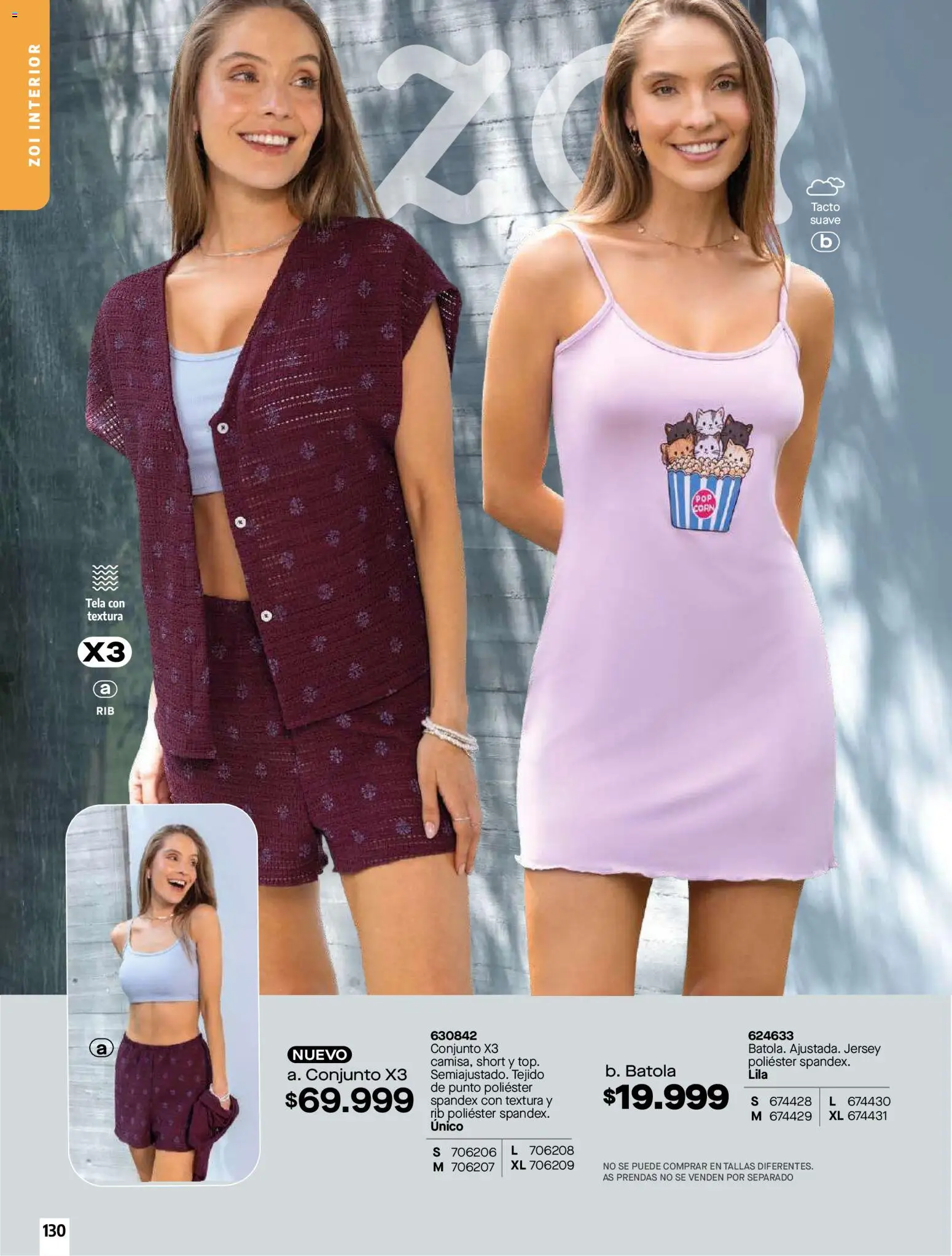 Carmel revista - valida desde el 01.05.2026 | Página: 134 | Productos: Short, Conjunto