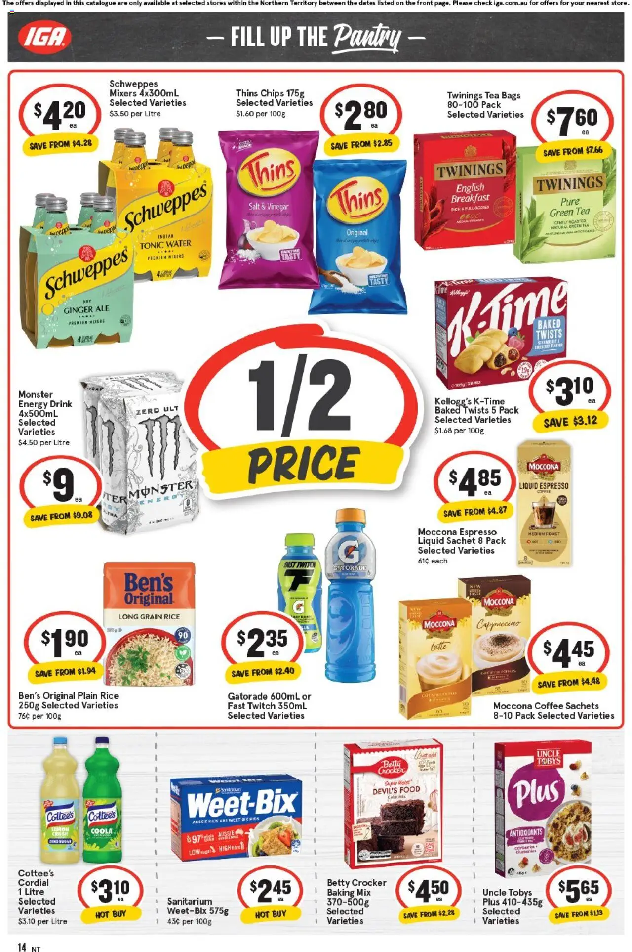 IGA catalogue - valid from 15.10.2025 | Page: 10 | Products: Milk, Dairy, Chips, Bag